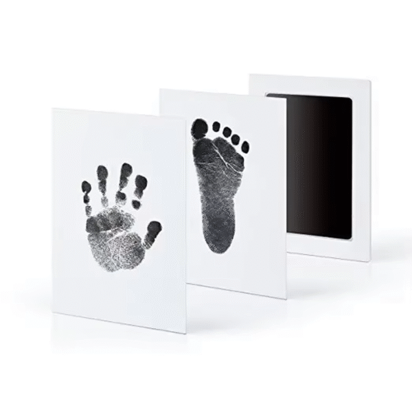 baby care non toxic baby handprint footprint imprint kit baby souvenirs newborn footprint ink pad for newborn baby gifts