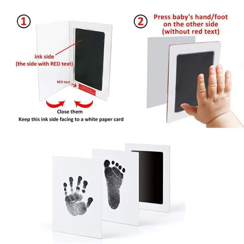 baby care non toxic baby handprint footprint imprint kit baby souvenirs newborn footprint ink pad for newborn baby gifts baby care non toxic baby handprint footprint imprint kit baby souvenirs newborn footprint ink pad for newborn baby gifts