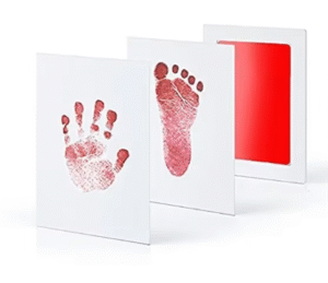 Bubeezy Baby Handprint & Footprint Kit – Non-Toxic Newborn Imprint Ink Pad for Keepsakes and Baby Gifts baby care non toxic baby handprint footprint imprint kit baby souvenirs newborn footprint ink pad for newborn baby gifts