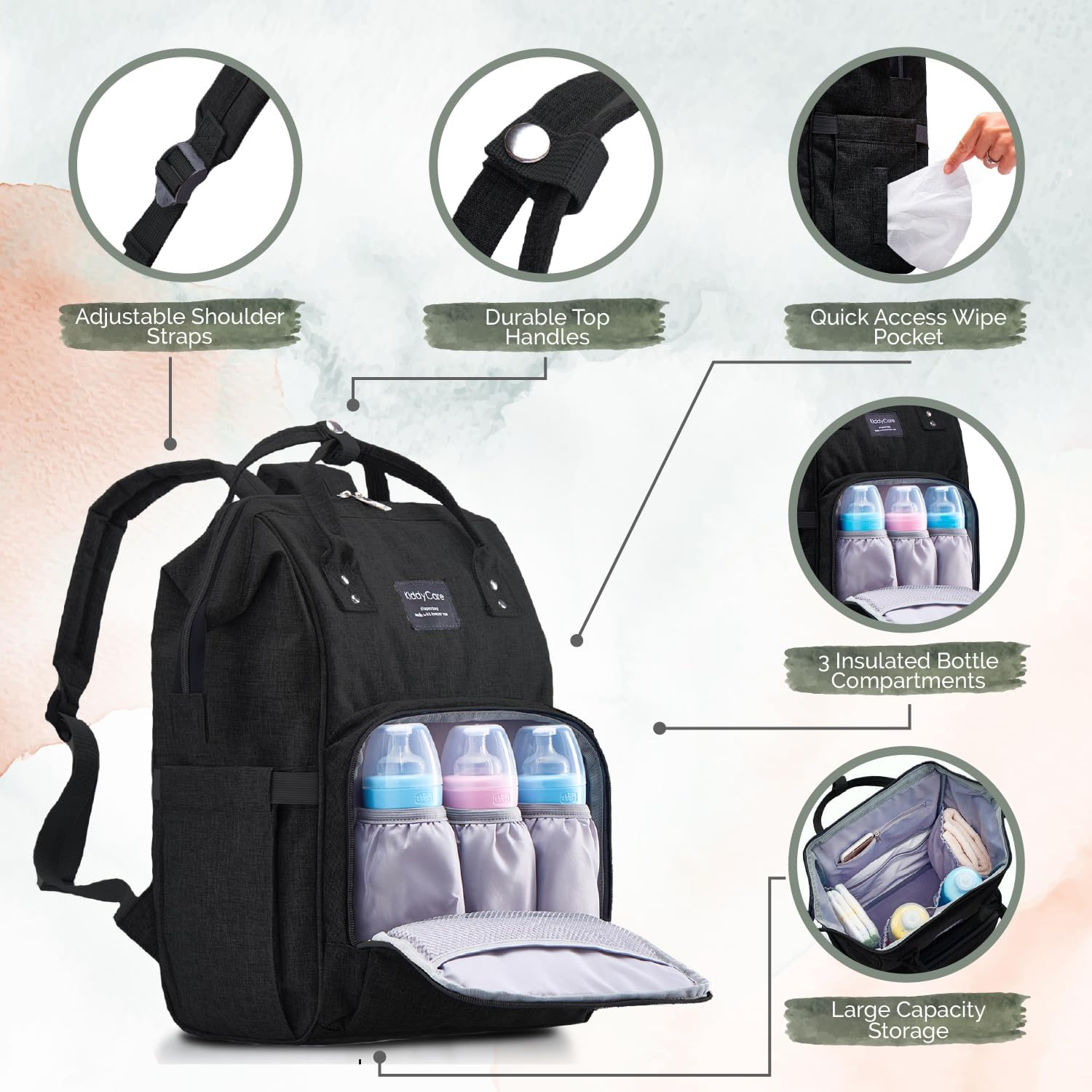 diaper bag backpack | baby diaper bags with changing station for mom | multifunction travel back pack maternity baby bags waterproof tote bag spacious, unisex stylish | gray diaper bag backpack | baby diaper bags with changing station for mom | multifunction travel back pack maternity baby bags waterproof tote bag spacious, unisex stylish | gray