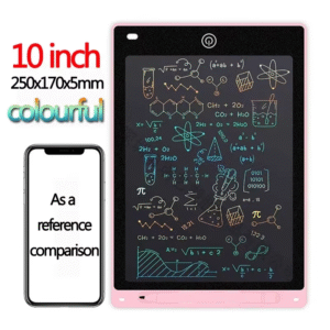 Bubeezy 10 Inch LCD Writing Tablet – Educational Drawing & Writing Board for Kids 10/12/inch lcd writing tablet drawing board kids graffiti sketchpad toys handwriting blackboard magic drawing board kid toy gift
